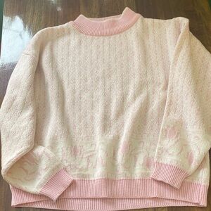 Vintage Retro Grandma Chic CottageCore Women's Sweater